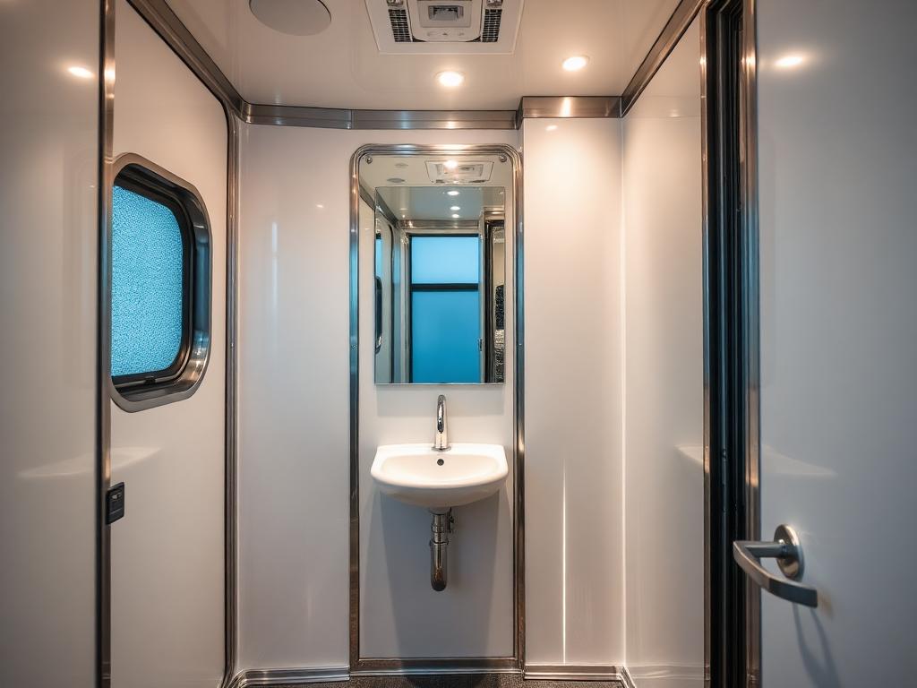 Luxury Restroom Trailers in Vale, NC